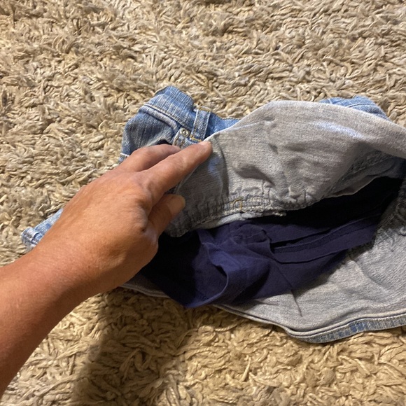 Distressed denim Skort size 24 months - Picture 2 of 8